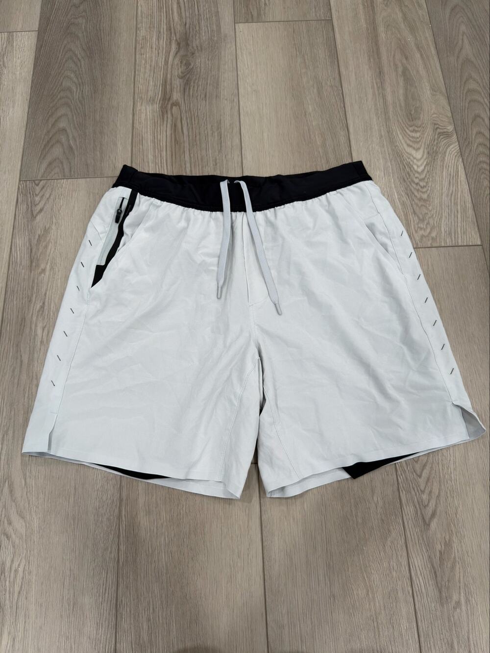 Ten Thousand Active Gray 7" Interval Tactical Nylon Running Training Shorts L